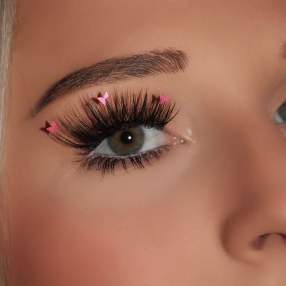 💜 Splashes Lashes Flutter Pink Lash XL Lashes